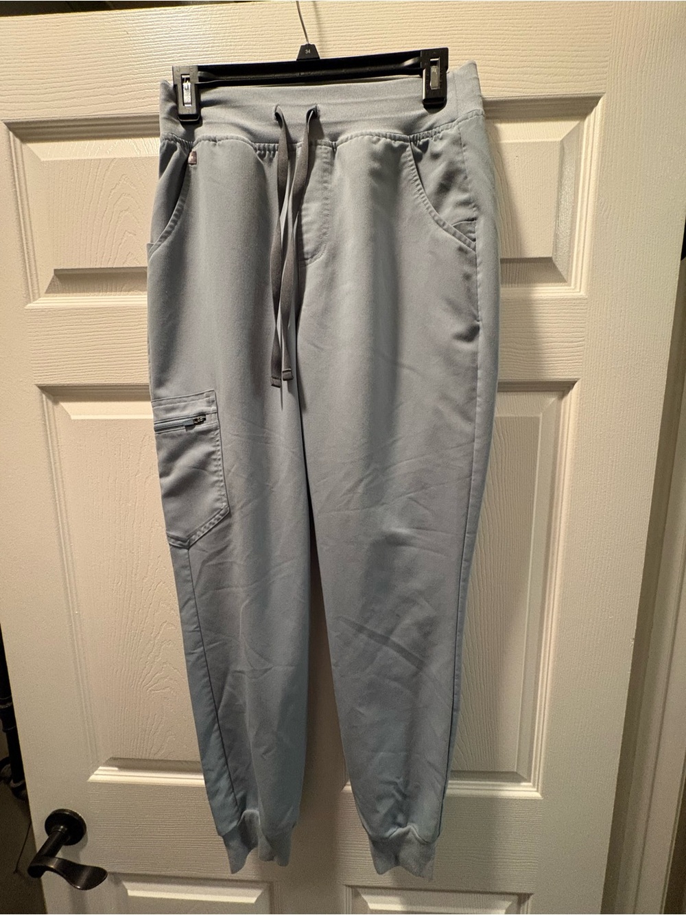 Figs dusky Blue Drawstring Joggers